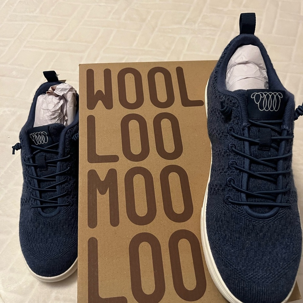 Men's Navy Blue Woolloomooloo Shoes